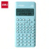 Калькулятор  10+2 разр. Deli научный, синий ED240