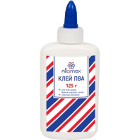 Клей ПВА 125гр  Attomex, морозоустойчивый (до -40C)
