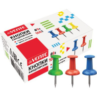 Кнопки силовые цветные 100 шт. карт.упак.