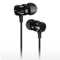 Наушники внутриканальные  Smartbuy TURBO SOUND, метал. корпус, черные