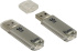 Флеш-драйв  16 GB USB 2.0 Smartbuy V-Cut Silver