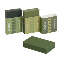 Ластик  BV "Verde" супермягкий, 3 цвета, 23*35*9мм