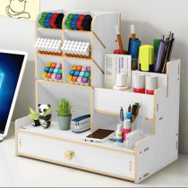 Подставка наст. "Elrix" 24*15*25см , МДФ, дерево, белая