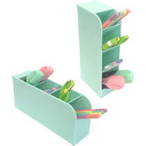Подставка наст. "Pastel" 20*9*5,3см , 2 варианта расположения на столе , мятная