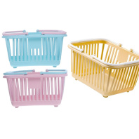 Подставка наст. Egoist "Корзинка" 16*9 см, ассорти цветов