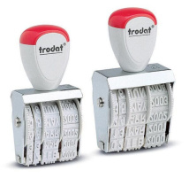 Датер, высота 4мм, рус.