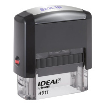 Штамп "ВХОД " черный, подушка синяя