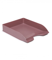 Лоток д\бумаг гориз. ДЕЛЬТА бордовый Agra