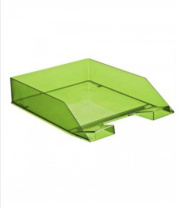 Лоток д\бумаг гориз. КАСКАД зелёный ЛАЙМ