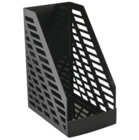 Накопитель д\бумаг верт. STAMM XXL черный (полипропилен)