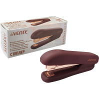 Степлер deVENTE 10 до 12л, Esthetics, пластик, антистеплер, бургунди Степлер deVENTE 10 до 12л, Esthetics, пластик, антистеплер, бургунди