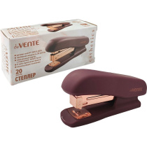 Степлер deVENTE 24/6, 26/6 до 20л, Esthetics, пластик, бургунди