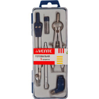 Готовальня deVENTE 5 предметов в пластиковом футляре Готовальня deVENTE 5 предметов в пластиковом футляре