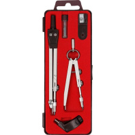 Готовальня deVENTE 5 предметов в пластиковом футляре Готовальня deVENTE 5 предметов в пластиковом футляре