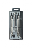 Готовальня Globus "Техника" 8 предм. сталь (футляр) Готовальня Globus "Техника" 8 предм. сталь (футляр)