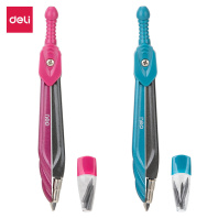 Циркуль металл. Deli +зап.грифели, пласт. футляр Циркуль металл. Deli +зап.грифели, пласт. футляр