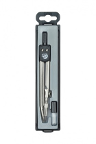 Циркуль металл. Globus "Юниор" 125мм зап. грифели, футляр