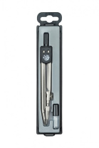 Циркуль металл. Globus "Юниор" 125мм зап. грифели, футляр Циркуль металл. Globus "Юниор" 125мм зап. грифели, футляр