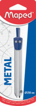 Циркуль металл. MAPED "Start" с грифелем, ударопр.футляр