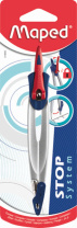 Циркуль металл. MAPED "Stop sistem", фиксация штанги, грифели Циркуль металл. MAPED "Stop sistem", фиксация штанги, грифели