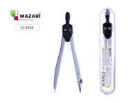 Циркуль металл. MAZARI в пластиковом футляре