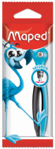 Циркуль пластик MAPED "Essential", безопасная игла, блистер