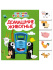 Книжка "На картоне ЦК. Синий трактор. Домашние животные" 147*150мм 10стр., постраничная вырубка