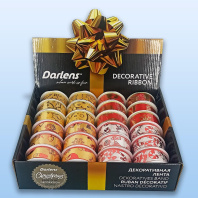 Лента декоративная 3,8мм*2,7м, ассорти