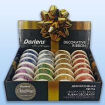 Лента декоративная 3,8мм*2,7м, ассорти