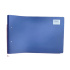 Папка скоросшив. пласт. 0,35мм А3 синяя, ширина корешка 25мм, горизонтальная