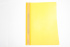 Скоросшив. пласт. прозр. верх.  жёлтый, 0.12/0.15