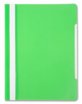 Скоросшив. пласт. прозр. верх.  салатовый, 0.12/0.16