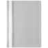 Скоросшив. пласт. прозр. верх.  серый, 0.12/0.15