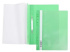 Скоросшив. пласт. прозр. верх. с перфорацией 0,14/0,18мм зеленый