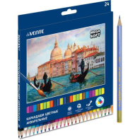 Карандаши цвет. акварельные 24цв deVENTE.Triolino Ultra 4М, шестигранные