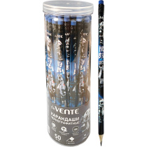 Карандаш deVENTE HB Triolino  Hey Bro , трёхгранный с ластиком ,туба