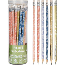 Карандаш deVENTE HB Triolino sigNATURE , трёхгранный с ластиком ,туба