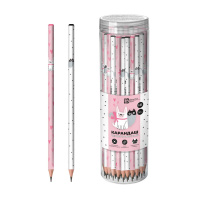 Карандаш ч/гр "Милые зверушки" трехгранный, НВ