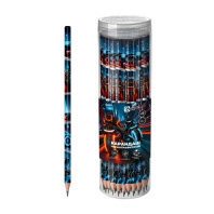 Карандаш ч/гр "Ночные гонки" трехгранный, НВ