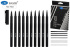 Набор капиллярных ручек "MC Basir" 9шт., d=0,2; 0,3; 0,4; 0,5; 0,7; 0,8; 1,0; 2,0; 3,0мм, черные