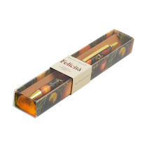 Ручка автомат. в футляре "Flora. Paradise. Oranges" шарик., 0,7мм, металл., синие чернила