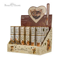 Ручка шар. BV "DreamWrite. Love me. Сказочный день" синяя,  0,7мм, 3 вида