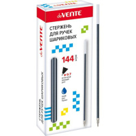 Стержень шар. deVENTE 138мм, 0,7мм, синий на масл.основе, игольч.