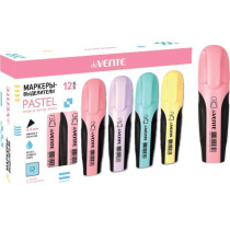 Текстовыделитель "deVENTE. Pastel" 1-5мм розовый пастельный, плоский. корп.