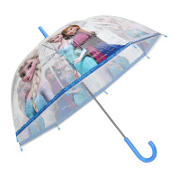 Зонт детский "Фрозен" 60см, прозрачный, полуавтомат