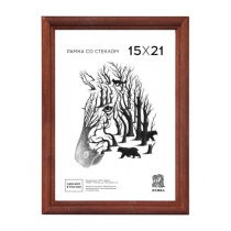 Фоторамка дерево 20*25см. 1701 (Светло-коричневая)