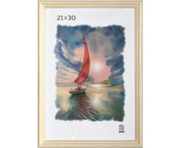 Фоторамка дерево 21*30см. 1700 (НЕкрашеная) пластиковая вставка