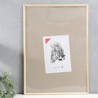 Фоторамка дерево 50*70см. 1700 (НЕкрашеная)