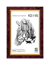 Фоторамка пластик 10*15 202 (Бордо)