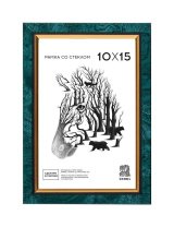 Фоторамка пластик 10*15 206 (Зеленый)